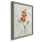 Linen Sweet Pea - Premium Canvas Framed in Barnwood - Ready to Hang