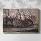 Farm near Duivendrecht in the Evening, c. 1905 - Floater Framed Canvas Print