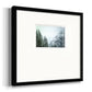 Snowfall in Cascadia II V1 Premium Framed Print Double Matboard