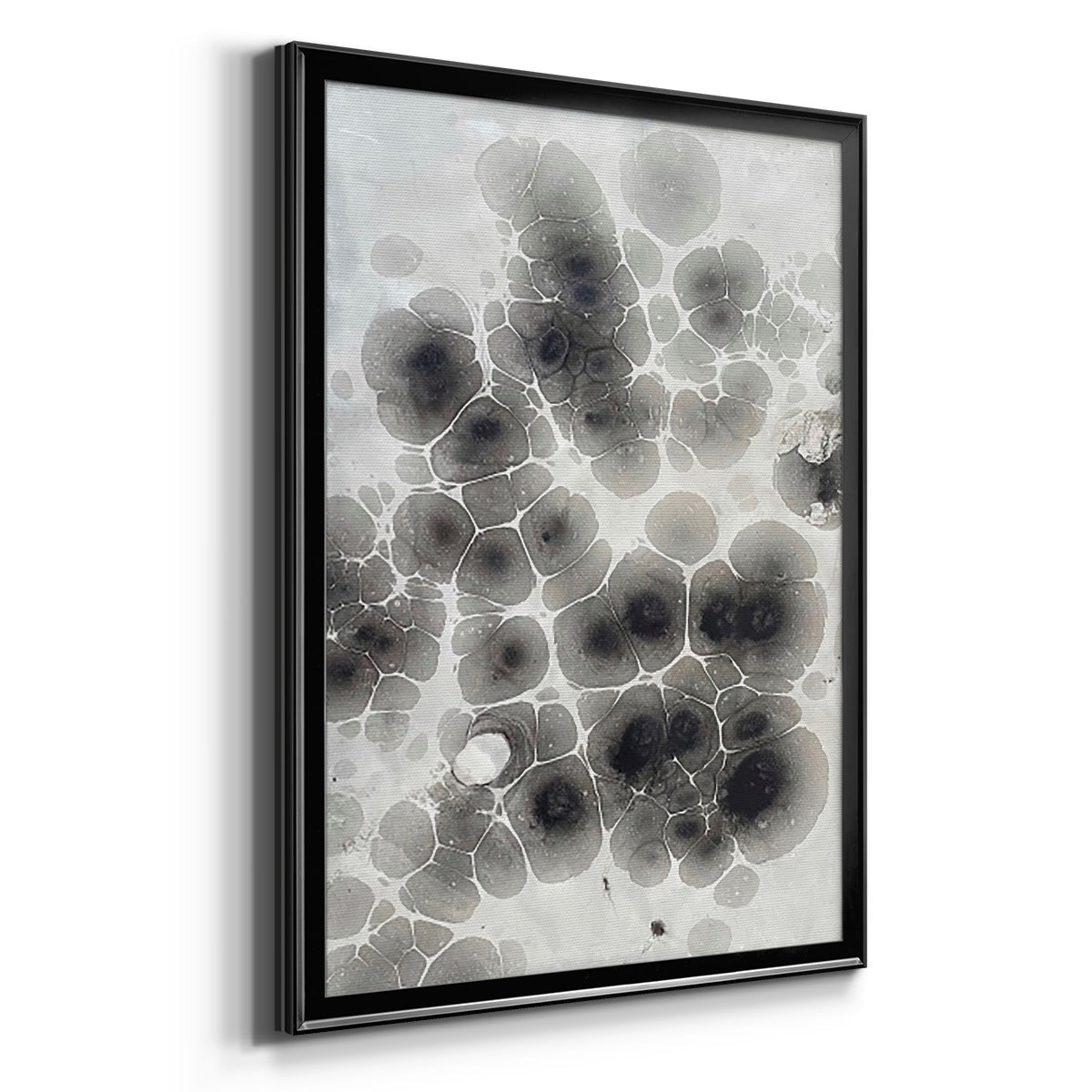 Marbling VIII - Modern Framed Canvas Print