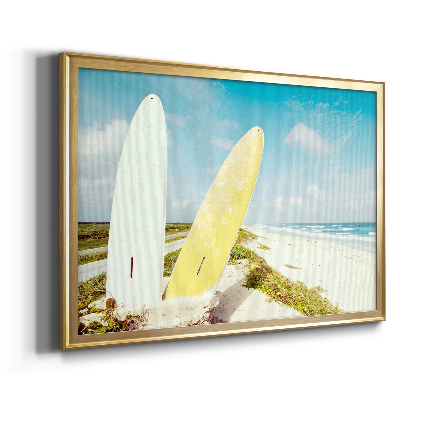 Punta Morena Beach Premium Classic Framed Canvas - Ready to Hang