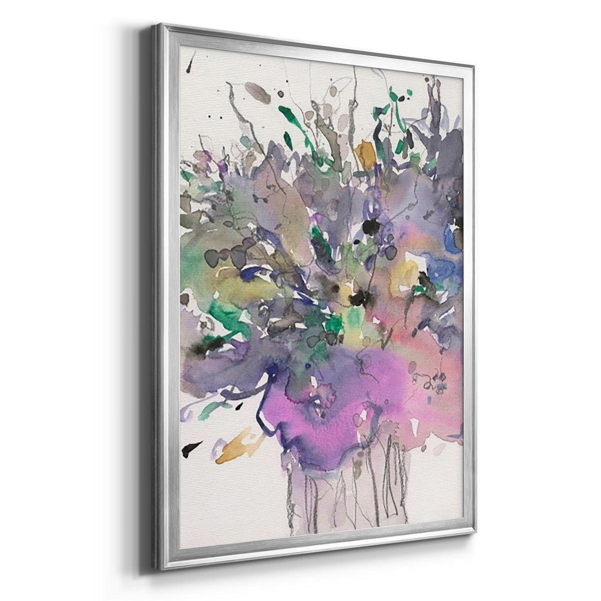 All that Glitters II - Modern Framed Canvas Print