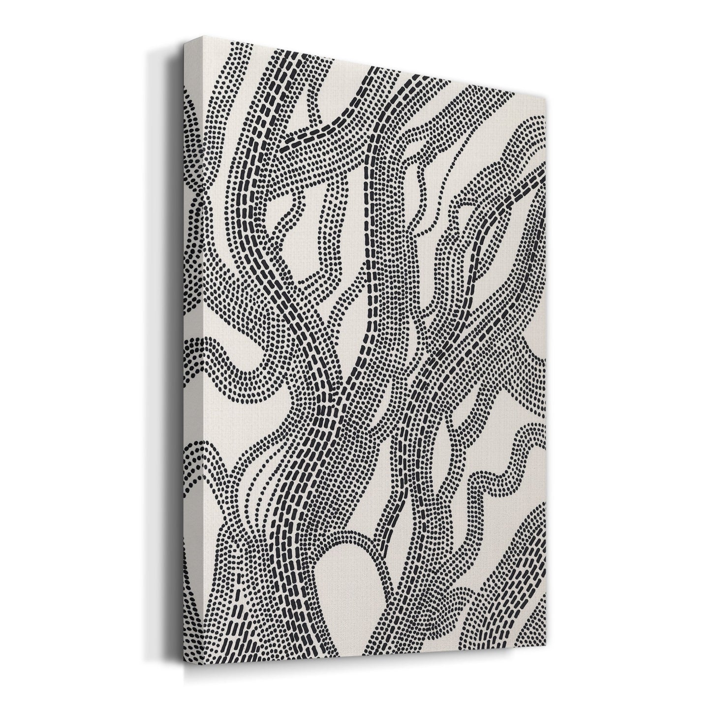 Dots and Dashes I Premium Gallery Wrapped Canvas - Ready to Hang