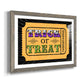 Trick or Treat Ticket - Barnwood Framed Art Print
