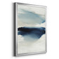 Waves I - Modern Framed Canvas Print