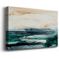 Sea Foam Flow II Premium Gallery Wrapped Canvas - Ready to Hang