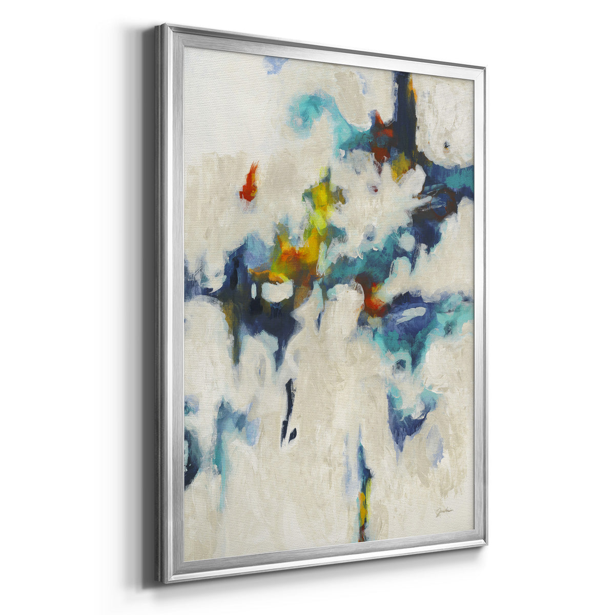 Find & Seek - Modern Framed Canvas Print