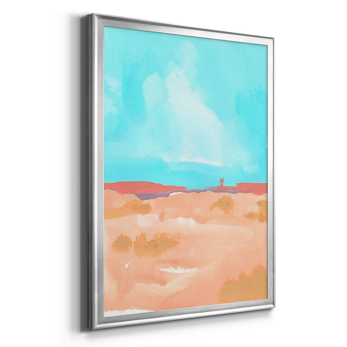 Wide Open Spaces II - Modern Framed Canvas Print