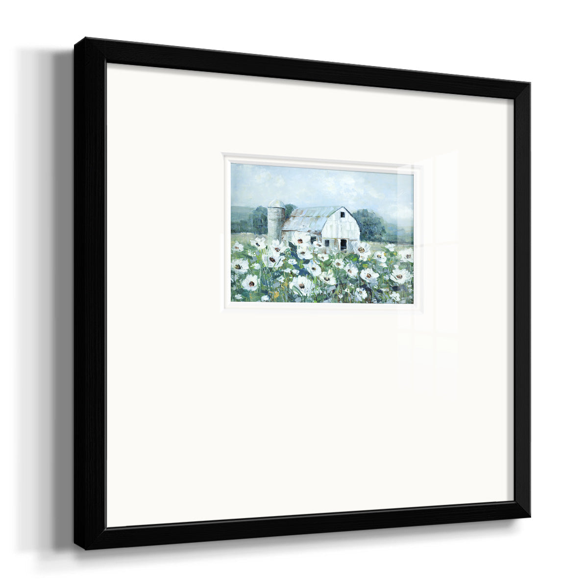 Dream Fields Premium Framed Print Double Matboard