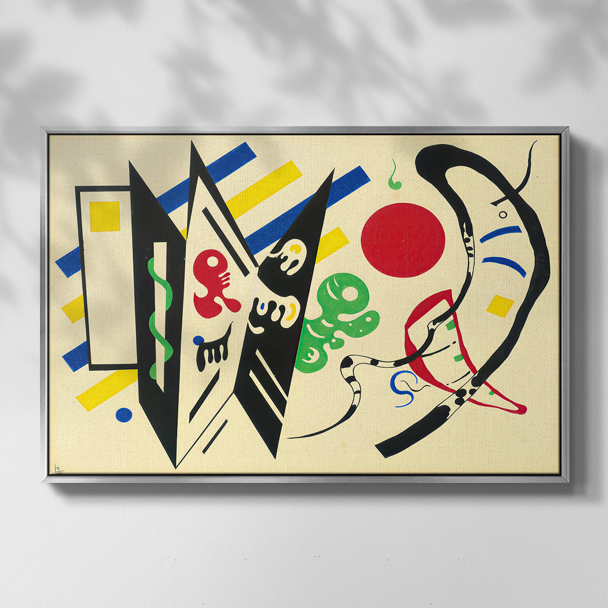 Reciprocity (Réciproque), 1935 - Floater Framed Canvas Print