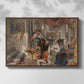 Roman Pilgrims, 1854 - Floater Framed Canvas Print