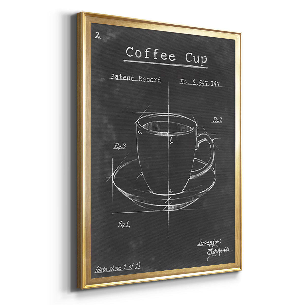 Morning Routine II - Modern Framed Canvas Print