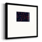 Crimson Constellation- Premium Framed Print Double Matboard