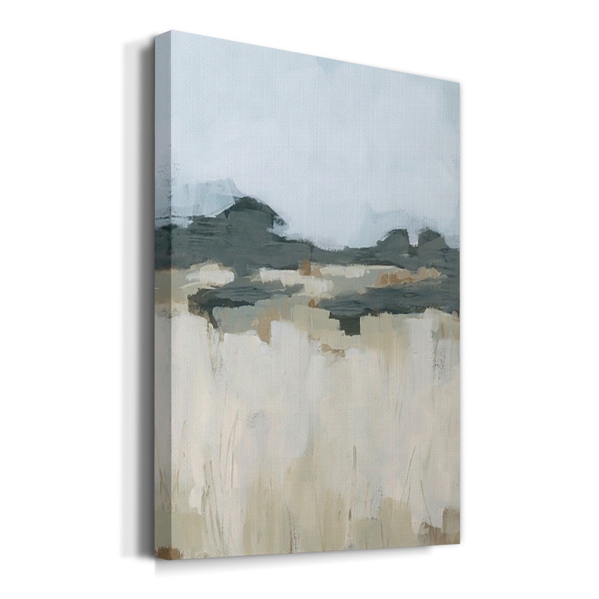 Brushstroke Badlands II - Canvas Art Print