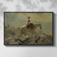 The Bridle Path, White Mountains, 1868 - Floater Framed Canvas Print