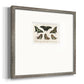 Crackled Butterflies II Premium Framed Print Double Matboard