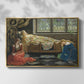 The Sleeping Beauty, 1921 - Floater Framed Canvas Print