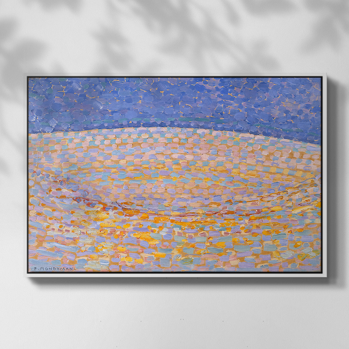 Dune III, 1909 - Floater Framed Canvas Print