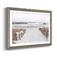 OBX Path - Barnwood Framed Art Print