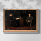 The Sentence of Death, 1908 - Floater Framed Canvas Print