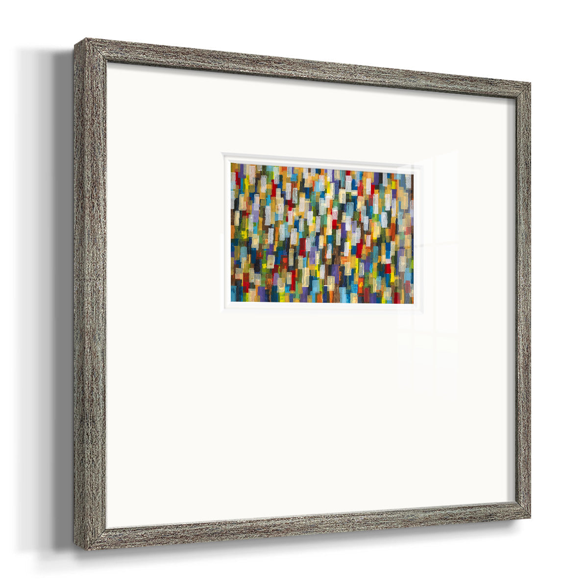 Confetti II Premium Framed Print Double Matboard