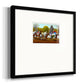 Day at the Race II Premium Framed Print Double Matboard