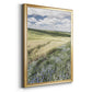 Wildflower Farm - Modern Framed Canvas Print