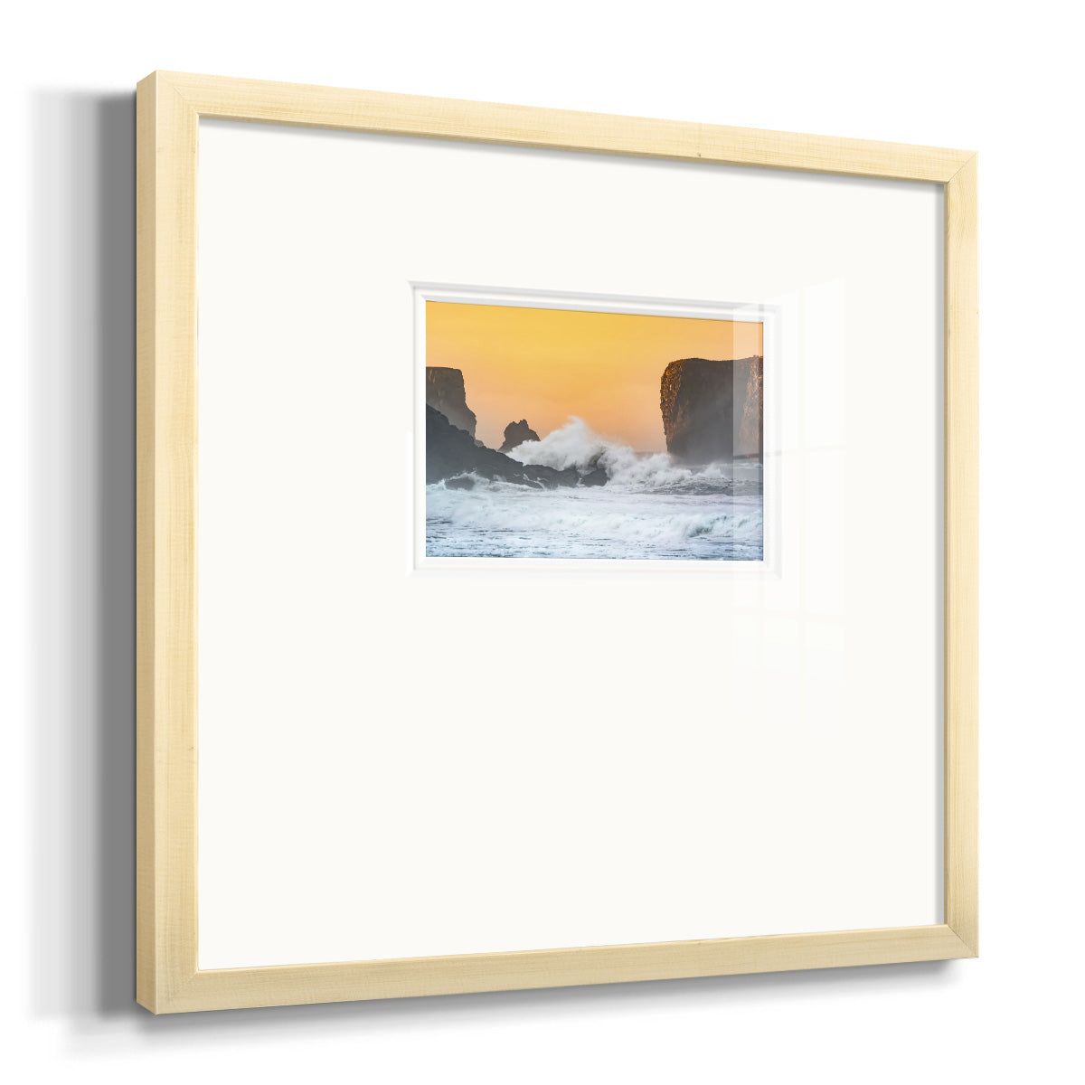 Spray Premium Framed Print Double Matboard