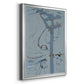 Wires VI - Modern Framed Canvas Print