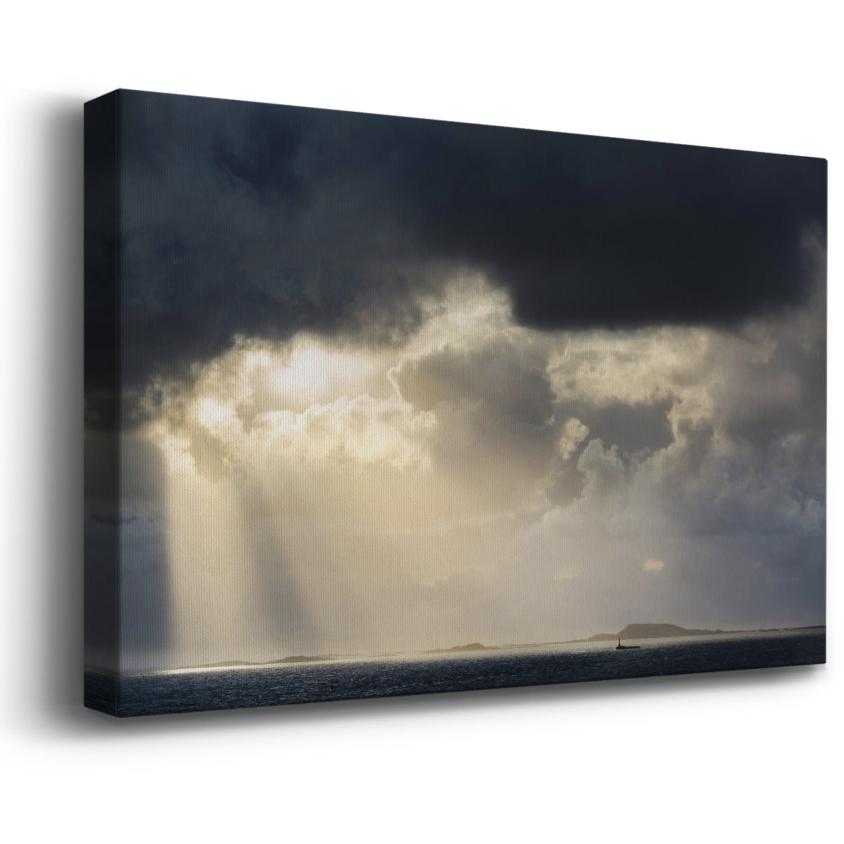 Rays of Light Premium Gallery Wrapped Canvas - Ready to Hang