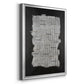 Bits & Bytes I - Modern Framed Canvas Print