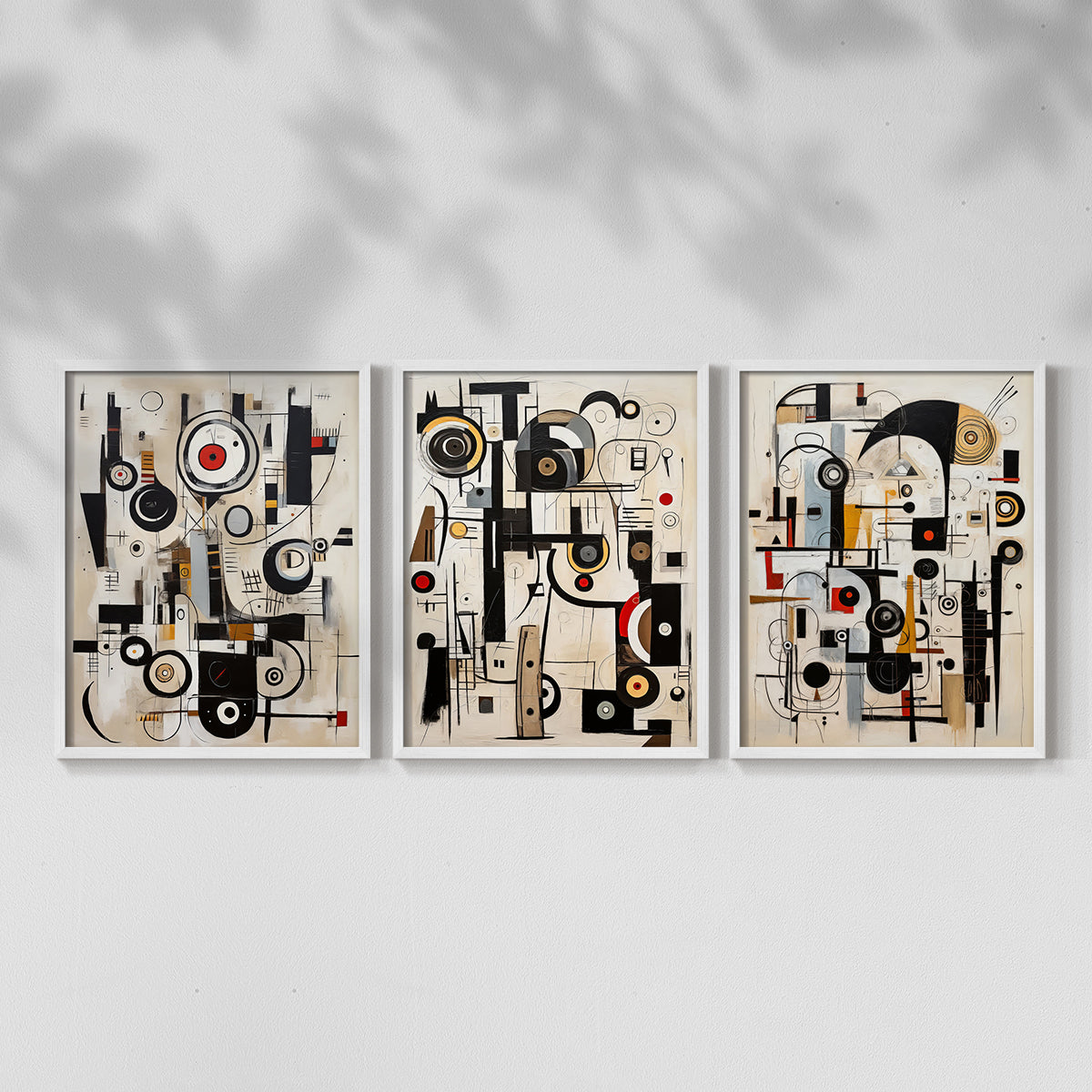 Abstract Series CLXVIII - Restickable Framed Art Set