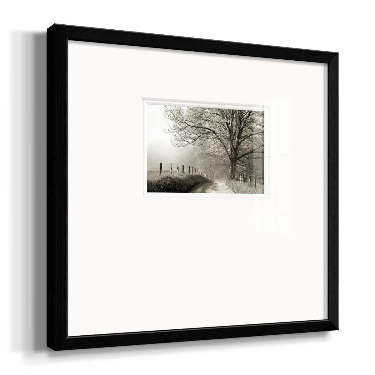 Green Hopper Premium Framed Print Double Matboard