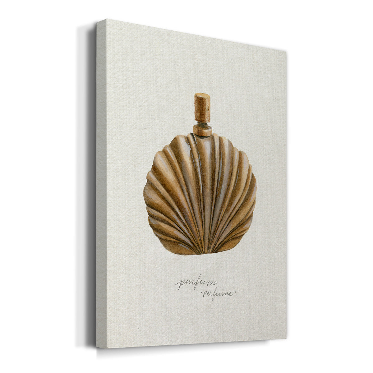 Gilded Toiletries II - Canvas Art Print