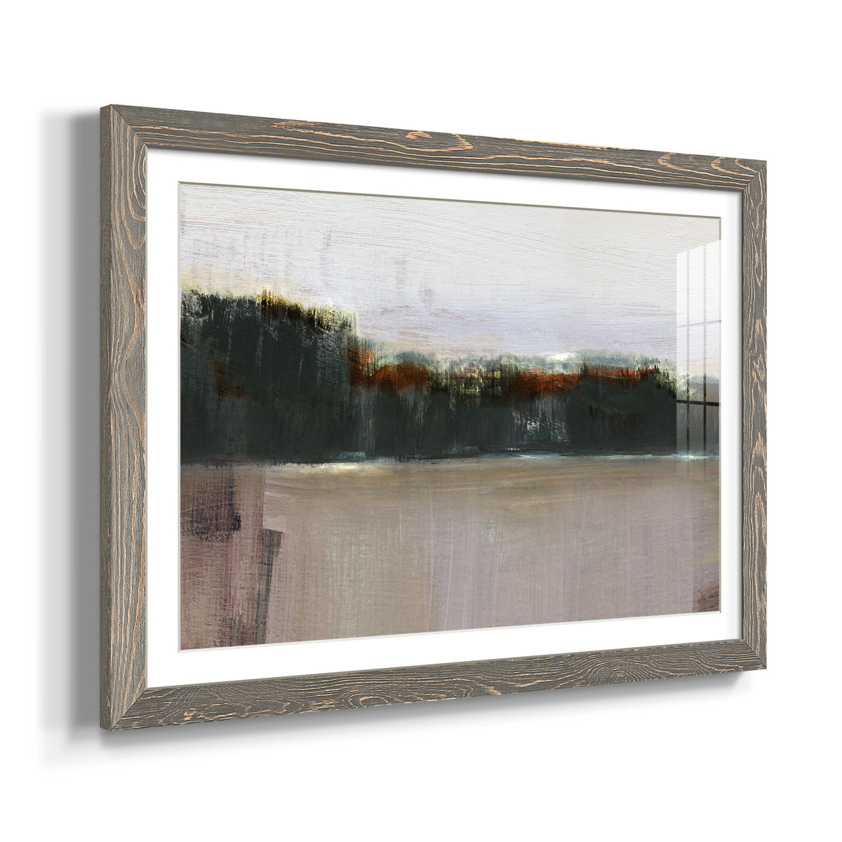 At Dusk Turnwood - Barnwood Framed Art Print
