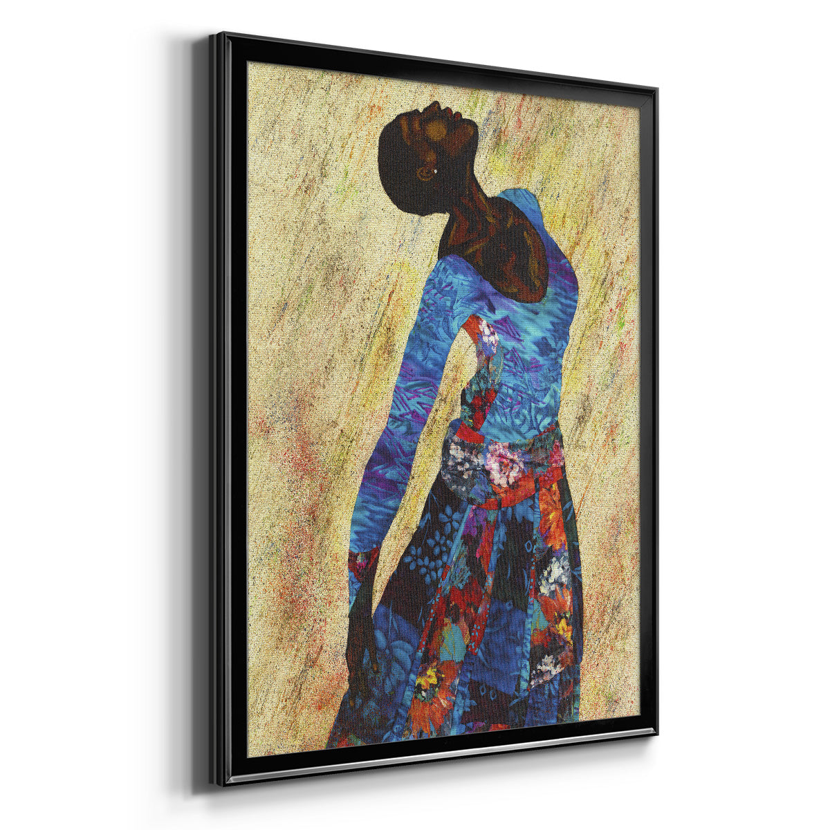 Woman Strong IV - Modern Framed Canvas Print