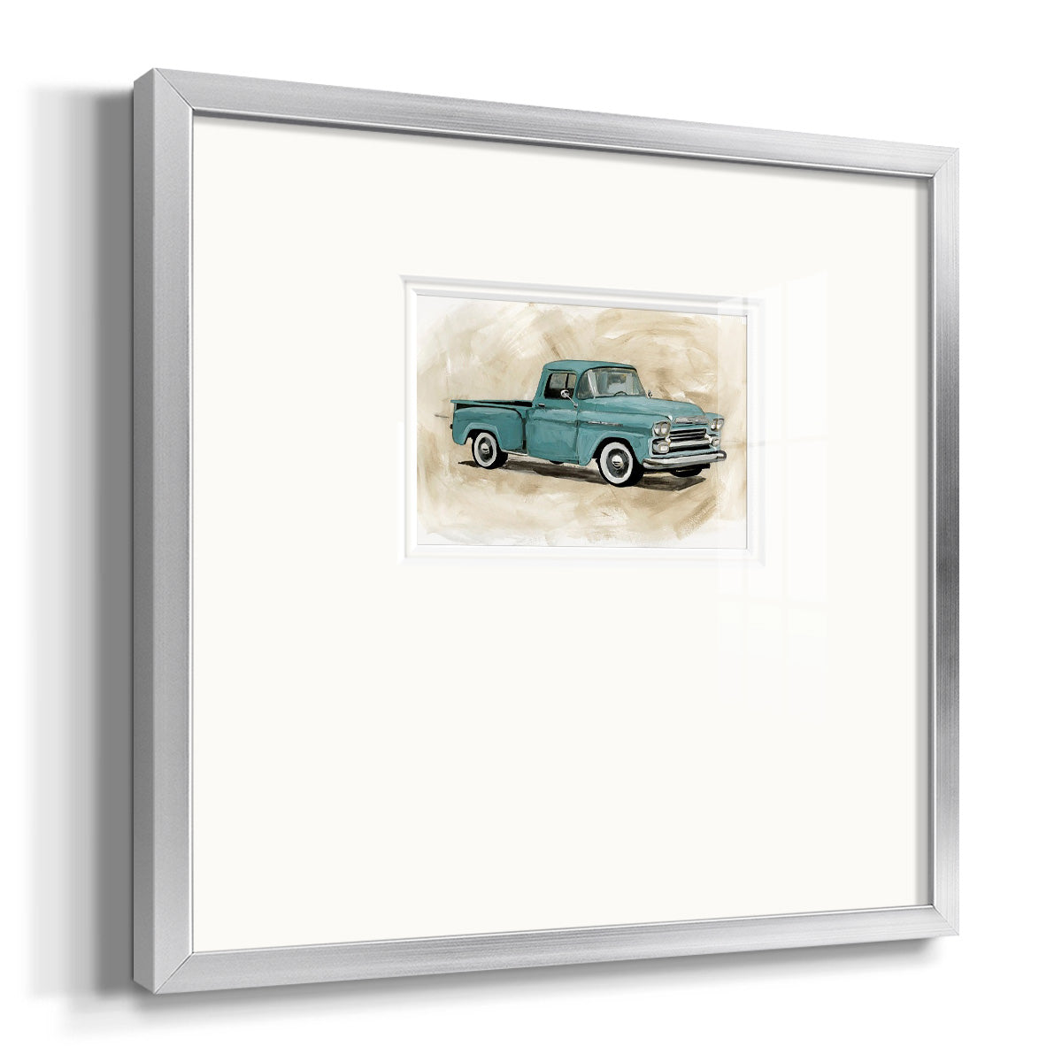 Pickup III Premium Framed Print Double Matboard