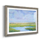 Summer Marsh I - Barnwood Framed Art Print