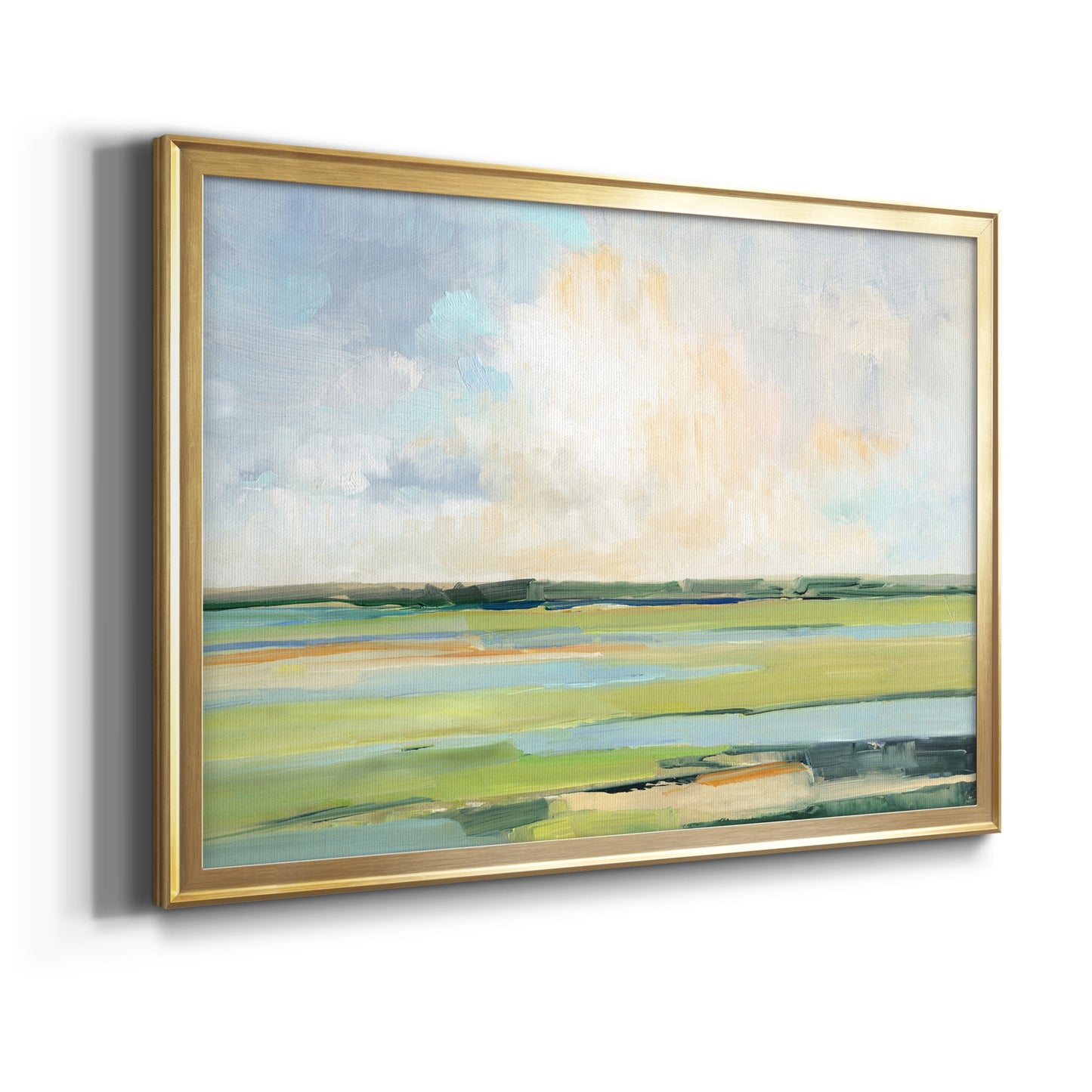 Pastel Horizon I Premium Classic Framed Canvas - Ready to Hang