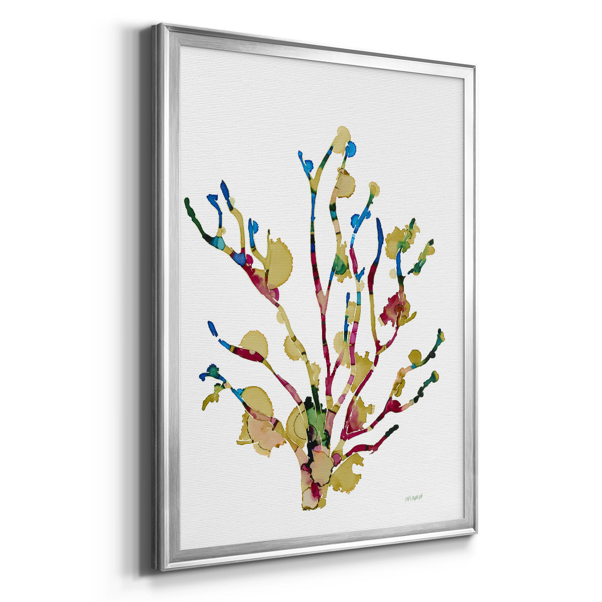 Sea Coral III - Modern Framed Canvas Print