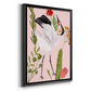 Birds in Motion VI - Modern Framed Canvas Print