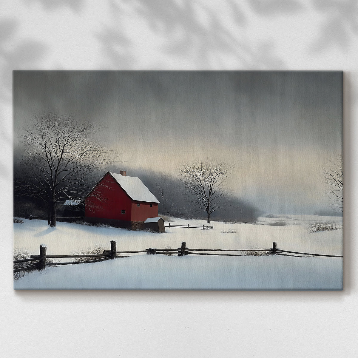 Eve of Quiet Pines - Canvas Art Print