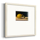 Lonely Lemon Premium Framed Print Double Matboard