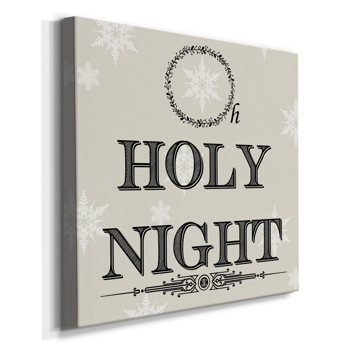 Oh Holy Night-Premium Gallery Wrapped Canvas - Ready to Hang