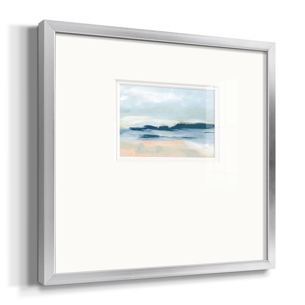 Matala Coast I Premium Framed Print Double Matboard