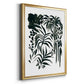 Ink Jungle I - Modern Framed Canvas Print