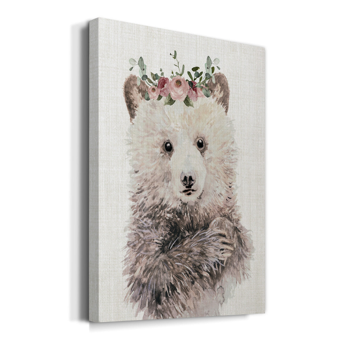 Dressy Cub Premium Gallery Wrapped Canvas - Ready to Hang