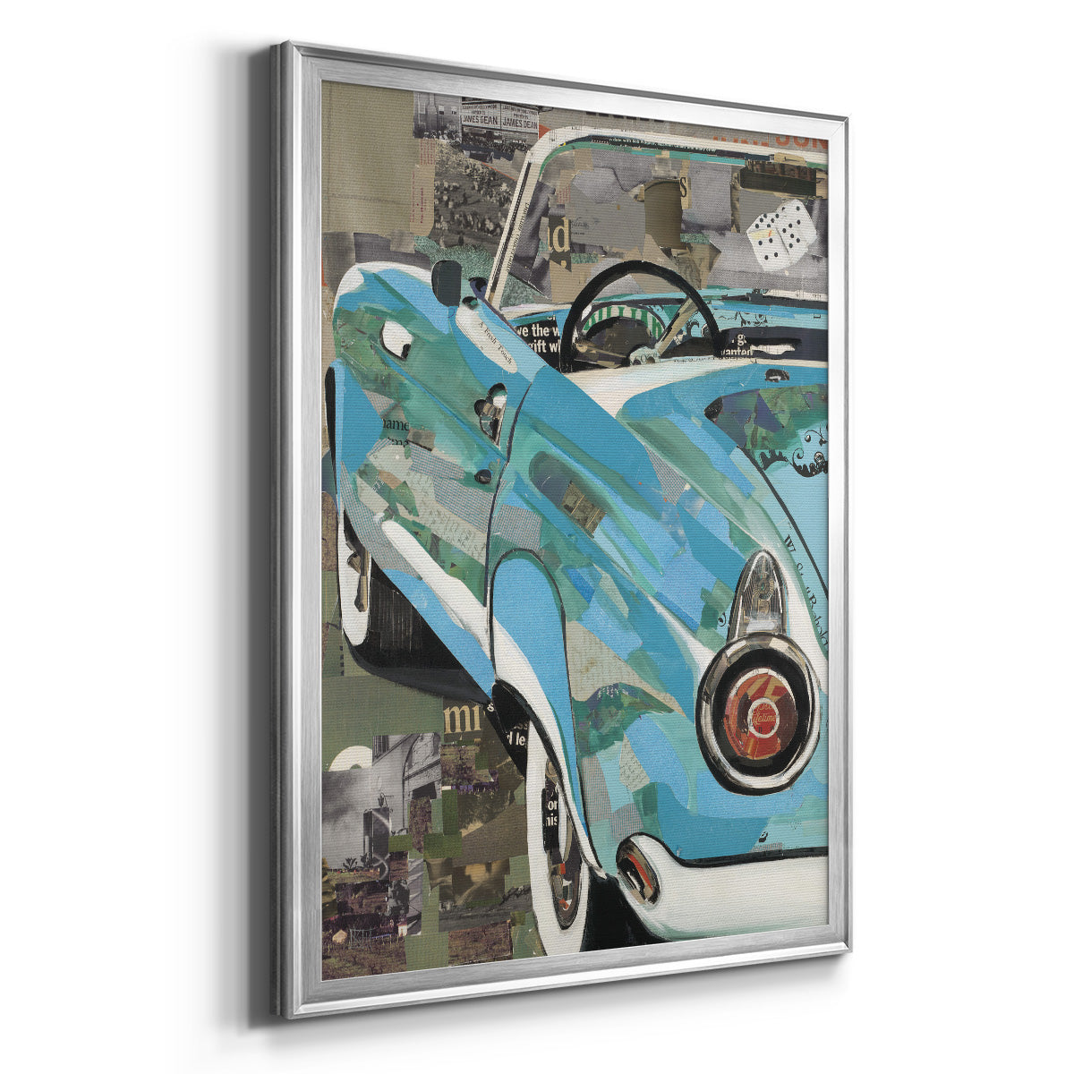 Thunderbird - Modern Framed Canvas Print