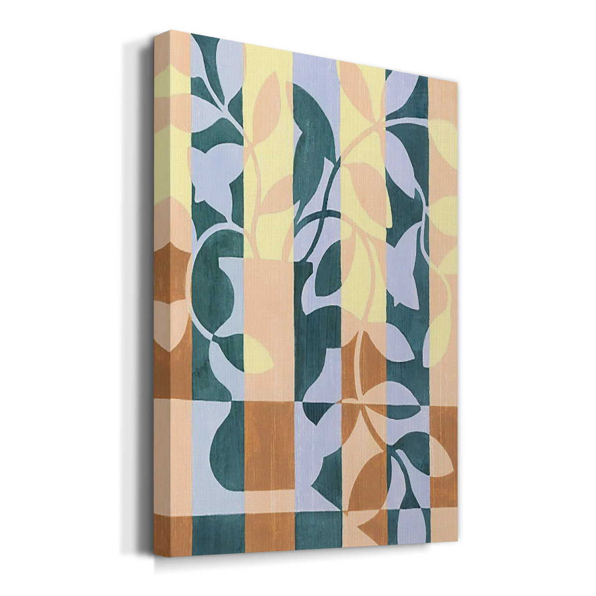 Checkered Cutting II - Canvas Art Print