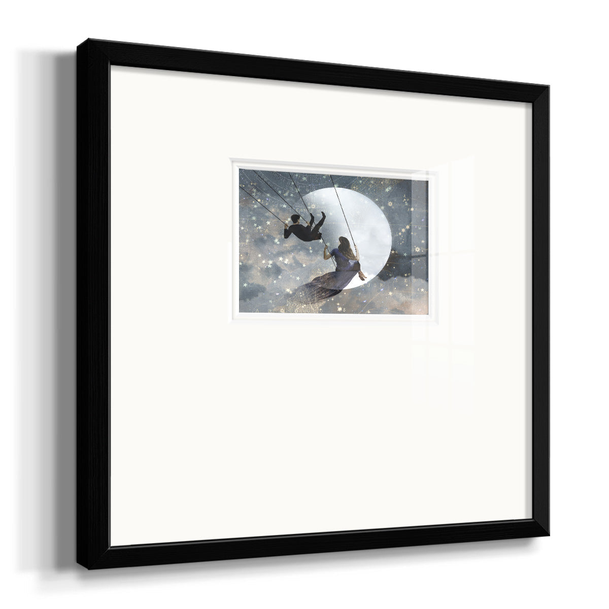 Celestial Love II Premium Framed Print Double Matboard